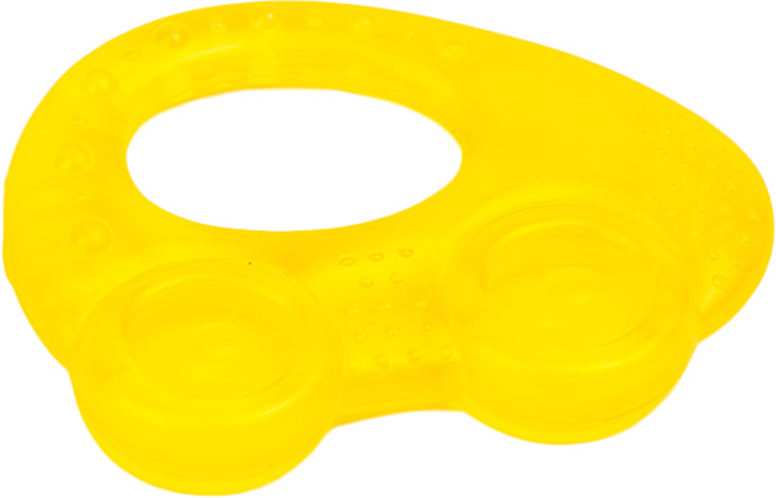 Canpol babies Прорезыватель водный охлаждающий грызунок - автомобиль, 0+, цвет: желтый  #1