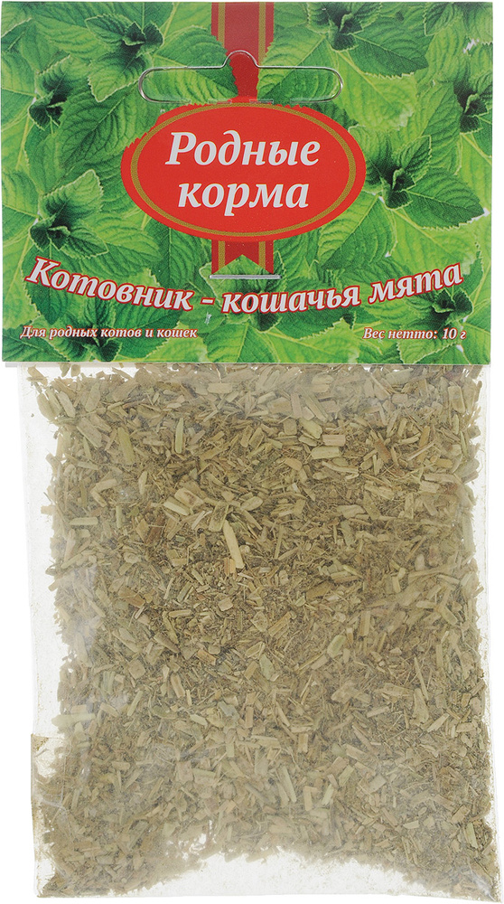 Родные Корма для кошек Котовник - кошачья мята 10г х 1шт #1