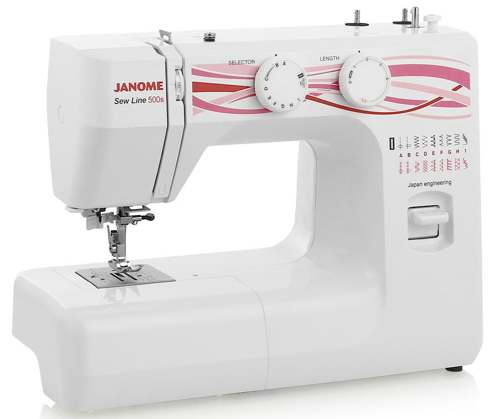 Швейная машина Janome Sew Line 500s белый, электромеханическая #1