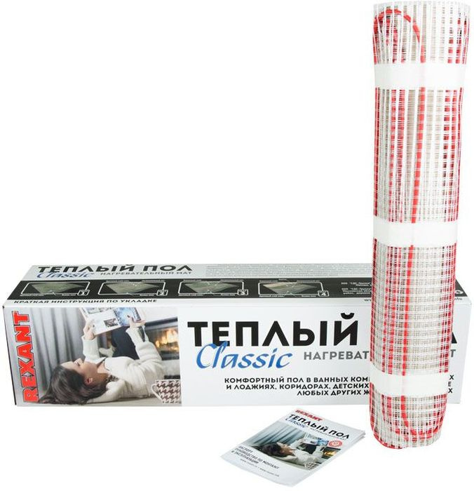 Теплый пол Rexant "Classic RNX-1,5-225", двухжильный, с экраном #1