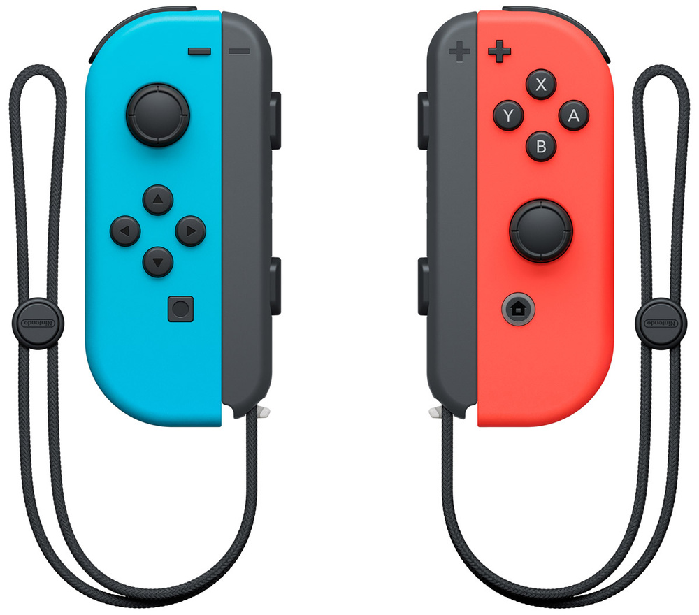 Набор контроллеров Nintendo Switch Joy-Con, Neon Red/Neon Blue #1
