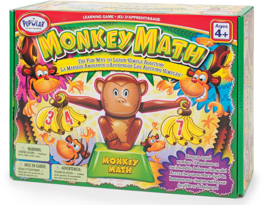 Popular Playthings Настольная игра Мартышкины задачи Monkey Math #1