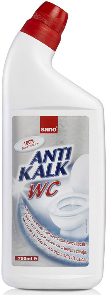 Sano Anti Kalk WC Средство для удаления минерального налета с унитазов 750 мл  #1
