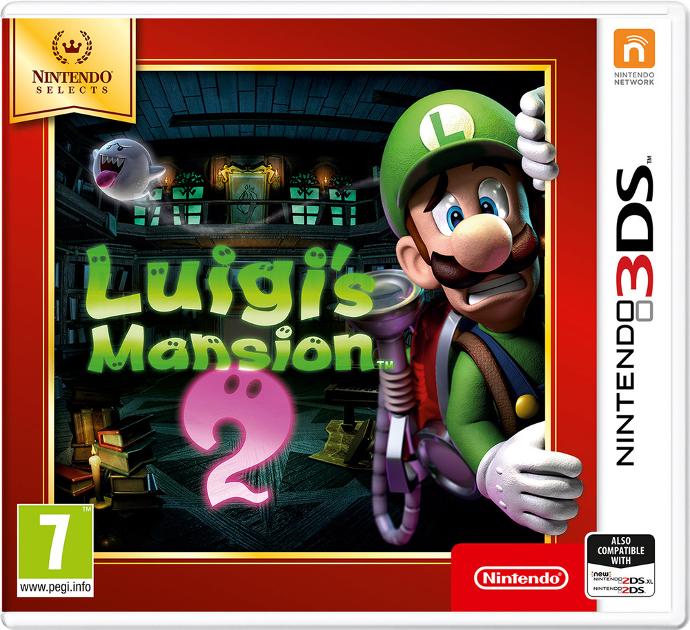 Игра Luigi's Mansion 2 (Nintendo 3DS, Русские субтитры) #1