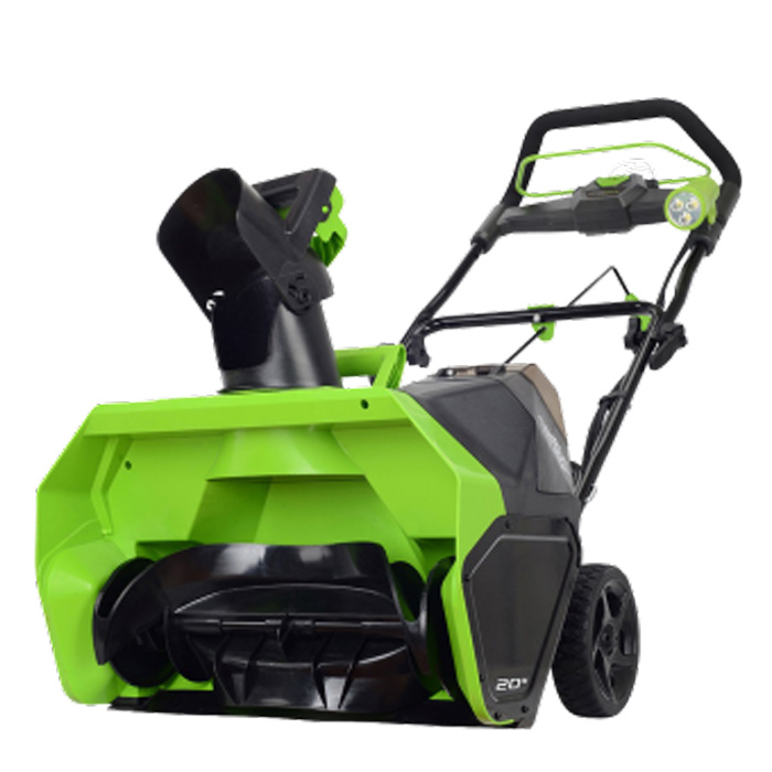 Снегоуборщик аккумуляторный Greenworks GD40ST (без акк.,без з/у) бесщеточный, 40 Вт, 51 см. без АКБ и #1