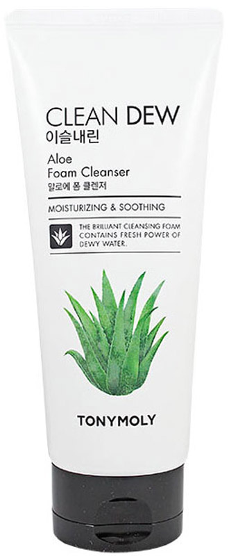 TonyMoly Пенка для умывания с экстрактом алоэ Clean Dew Aloe Foam Cleanser, 180мл  #1