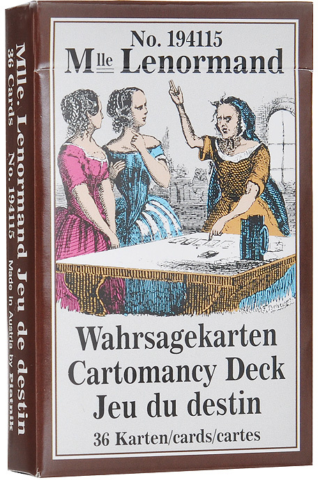 Карты гадальные Piatnik "Мадам Ленорман", 36 карт #1