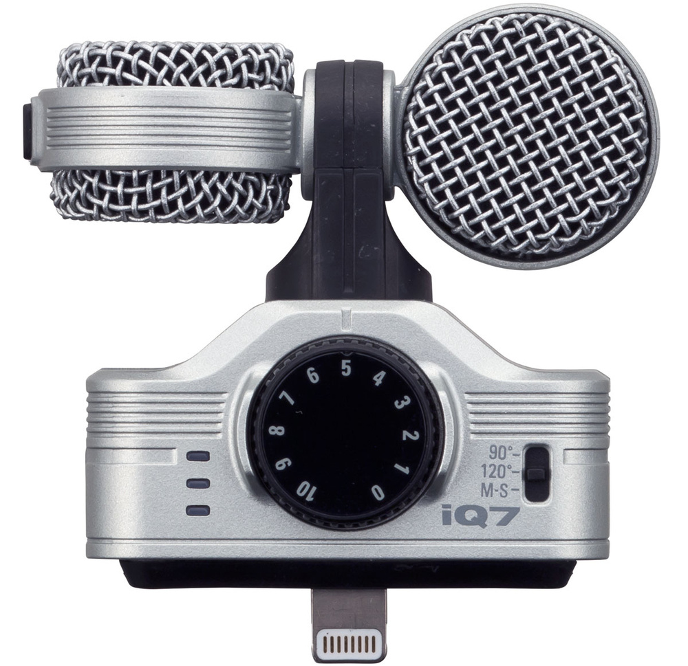 Zoom IQ7 - iOS-совместимый стерео-микрофон Mid-Side #1