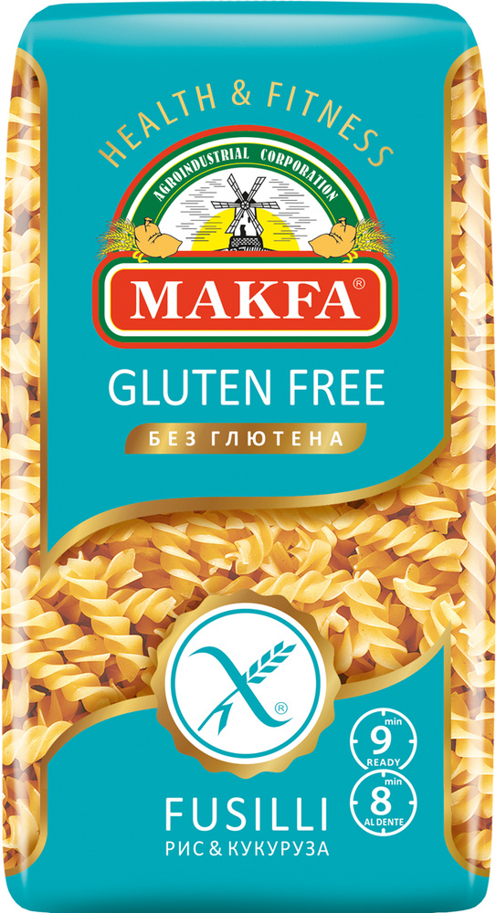 Макаронные изделия Makfa спирали Fusilli, без глютена, 300 г #1