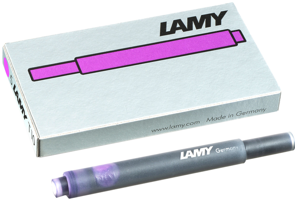 Картридж для перьевой ручки Lamy фиолетовый 5 шт #1