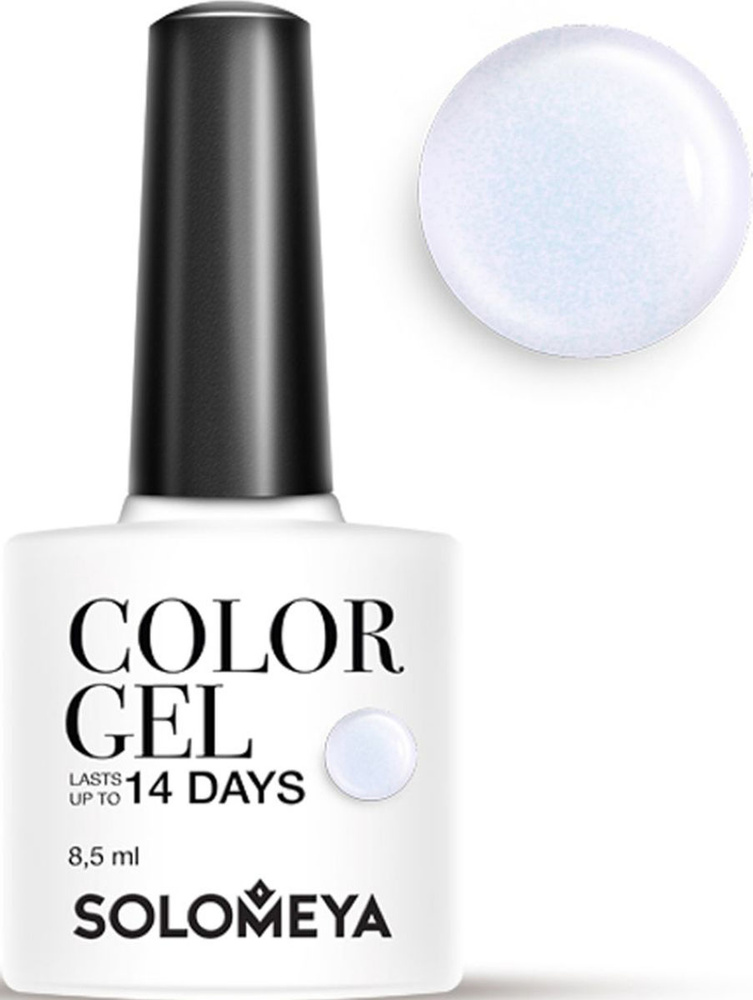 Solomeya Гель-лак Color Gel, тон Lilac SCG122 (Нежно-лиловый), 8,5 мл #1