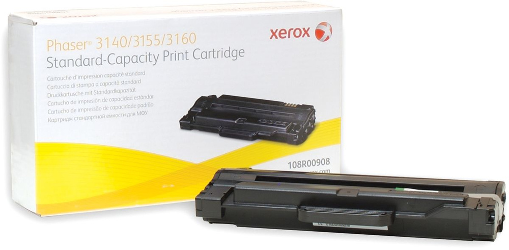 108R00908 (Xerox) тонер картридж - 1500 стр, черный #1