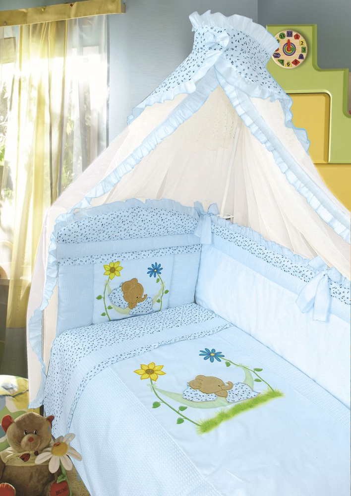 Комплект в кроватку для новорожденного Золотой Гусь Сладкий Сон комплект в кроватку для новорожденного #1