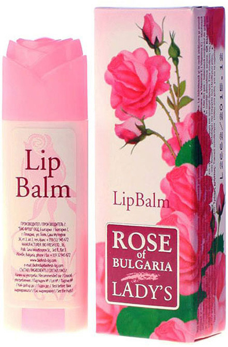 Rose of Bulgaria Бальзам для губ увлажняющий, защитный, 5 г #1