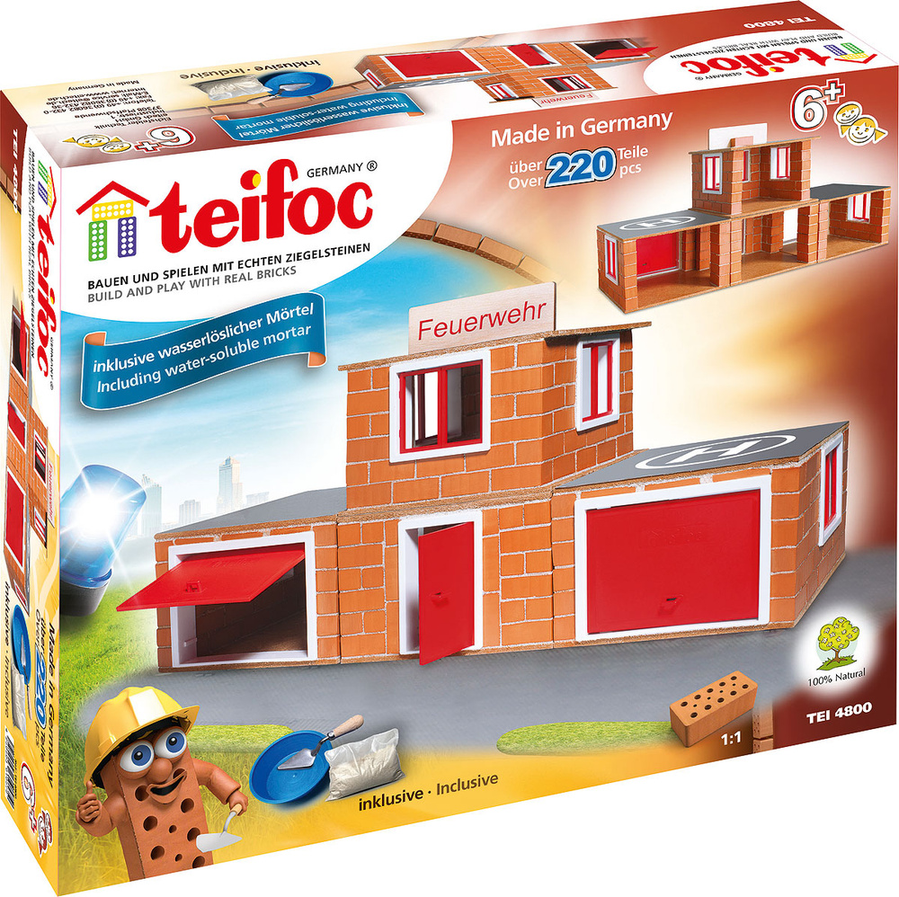 Teifoc Строительный набор Пожарное депо #1