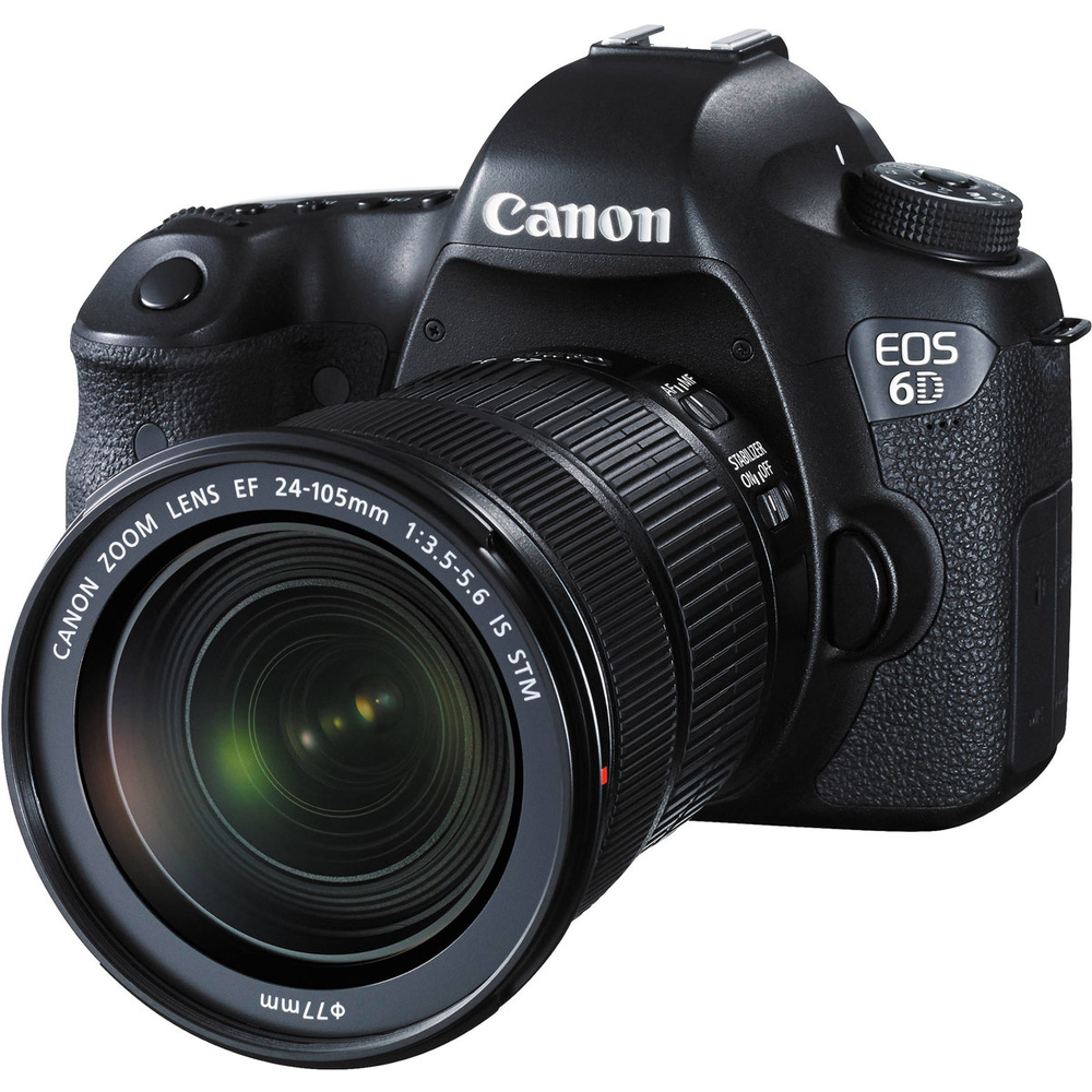 Зеркальный фотоаппарат Canon EOS 6D Kit 24-105 IS STM, Black #1