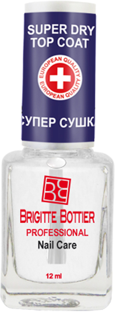 Brigitte Bottier лечебное средство для ногтей (14) Cупер Сушка Super Dry Top Coat 12мл  #1