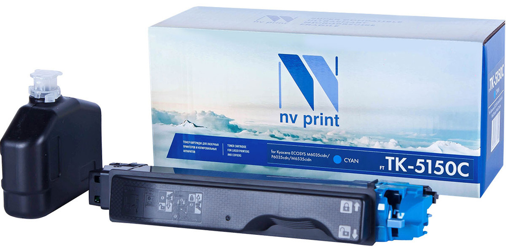 Картридж NV Print TK-5150 Голубой для принтеров Kyocera ECOSYS M6035cidn/ P6035cdn/ M6535cidn, 10000 #1
