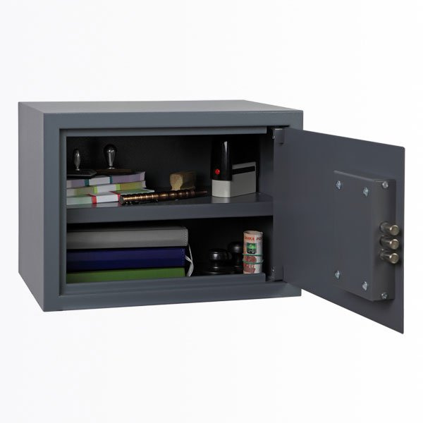 Мебельный сейф для денег и мелких ценностей Onix LS-25K (ключевой замок)  #1