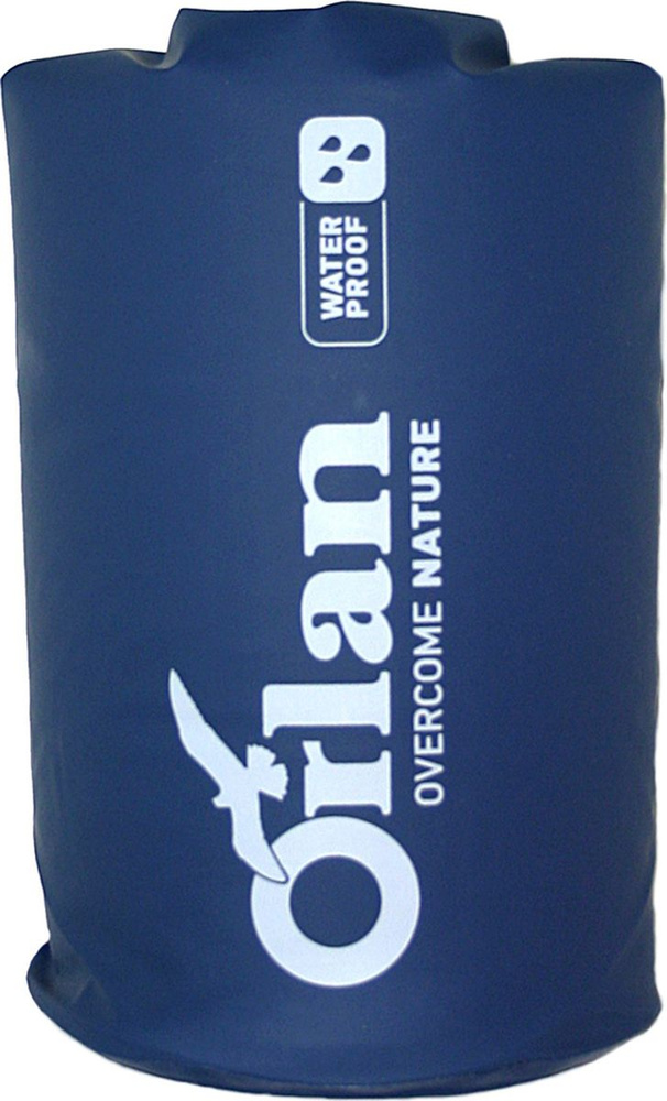 Спортивный Гермомешок Orlan - модель Экстрим 15 литров, материал ПВХ трикотаж, цвет темно-синий. Для #1