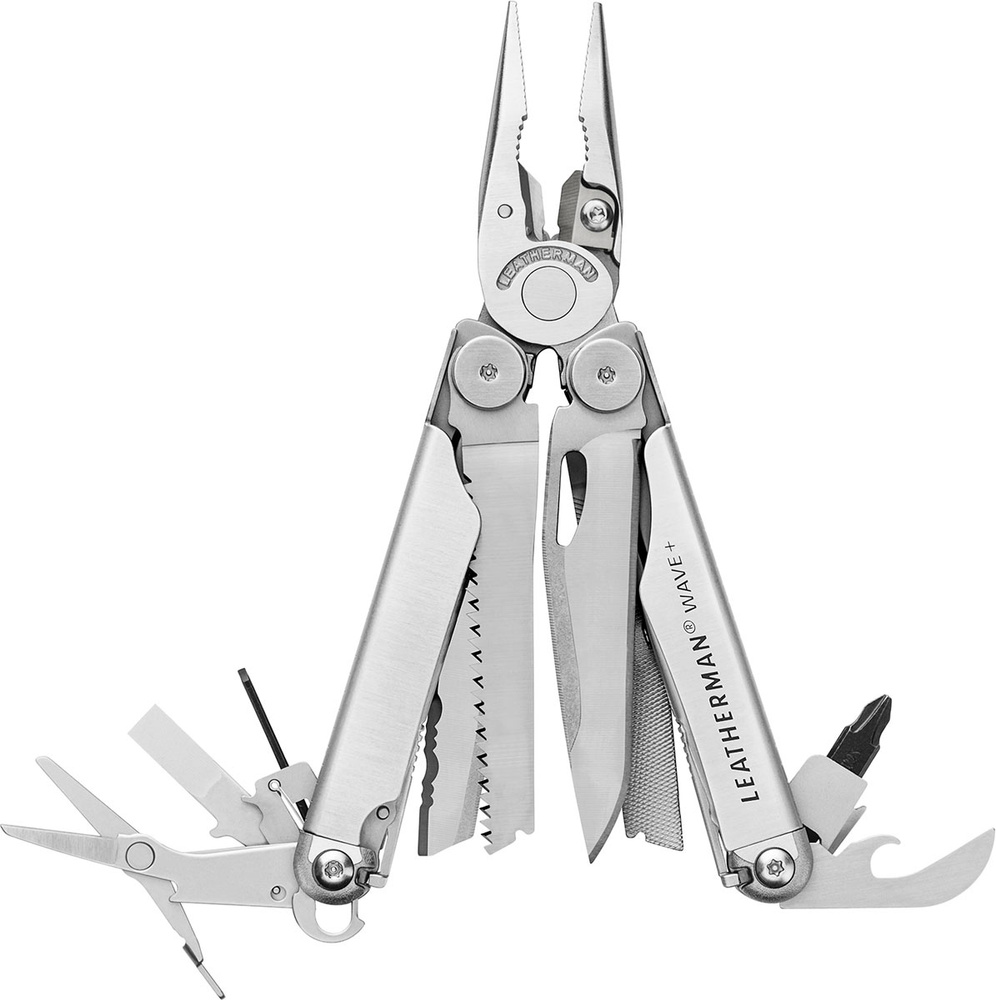 Мультитул Leatherman "Wave Plus", цвет: металлик #1