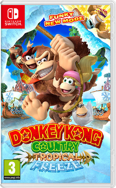 Игра Donkey Kong Country: Tropical Freeze (Nintendo Switch, Английская версия) #1
