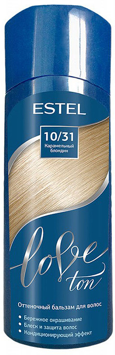 Estel Оттеночный бальзам для волос Estel Love Ton 10/31 Карамельный блондин  #1