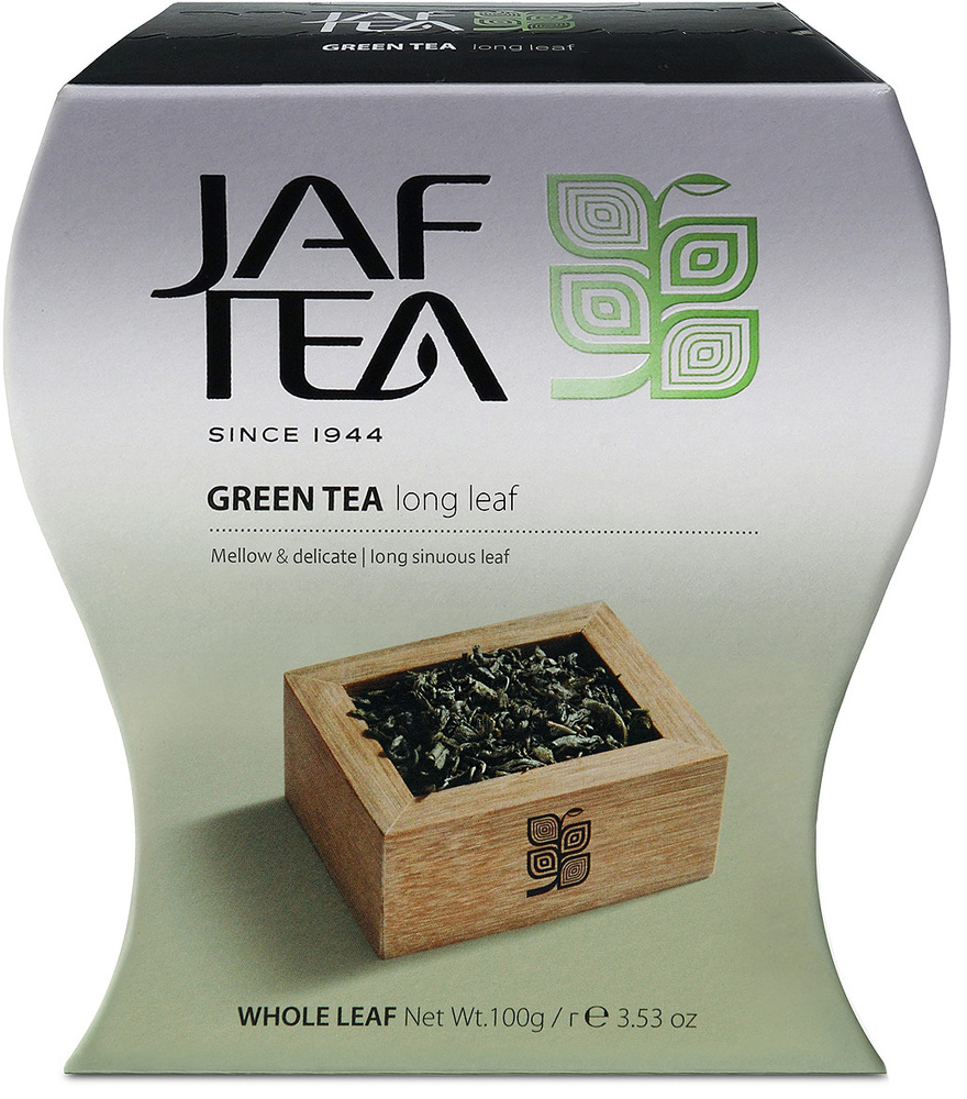 Чай JAF TEA "Long leaf" зеленый листовой, 100 г. #1