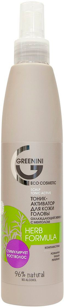 Greenini Тоник для волос, 250 мл - купить с доставкой по выгодным ценам ...