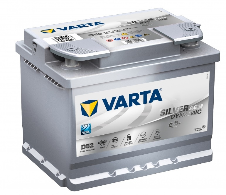 560901068 Аккумулятор автомобильный Varta, полярность Обратная (-/+), размер: 242x175x190, емкость 60 #1