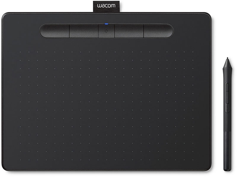 Графический планшет Wacom Intuos M CTL-6100WLK-N Bluetooth/USB черный #1