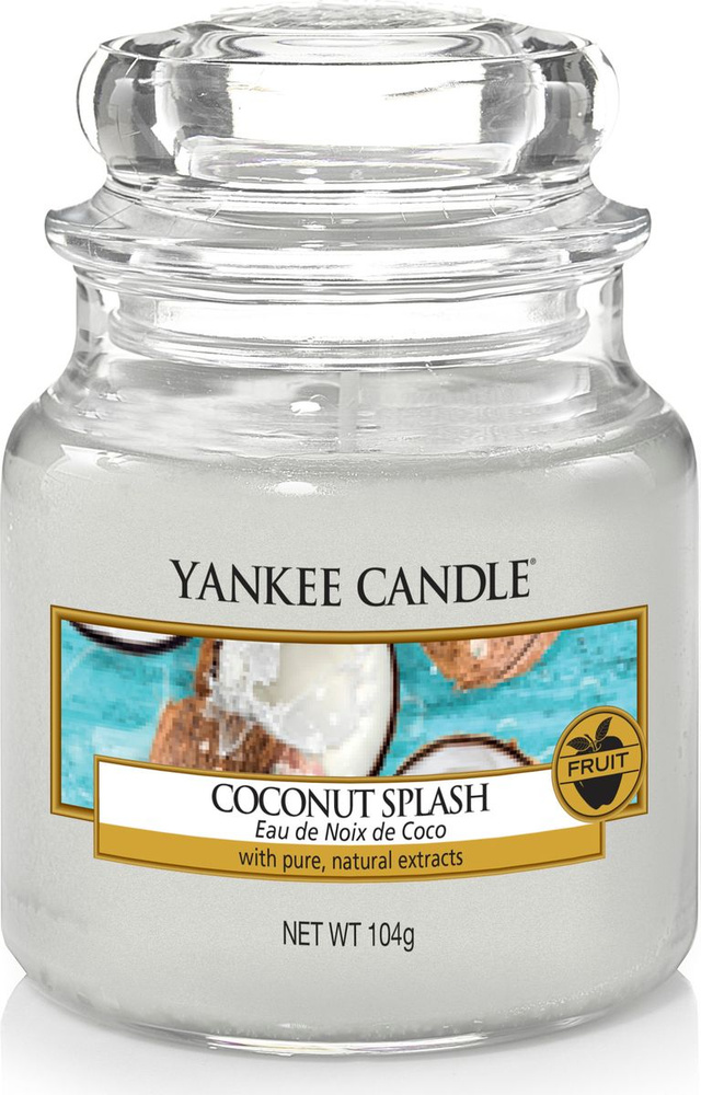 Yankee Candle Свеча ароматическая "Кокосовый всплеск / Coconut Splash", 8.6 см, 1 шт  #1