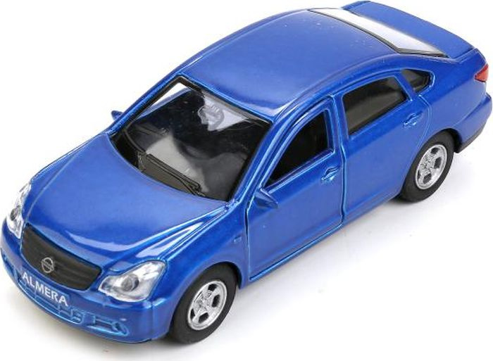 Модель автомобиля коллекционная Nissan Almera (синий) #1