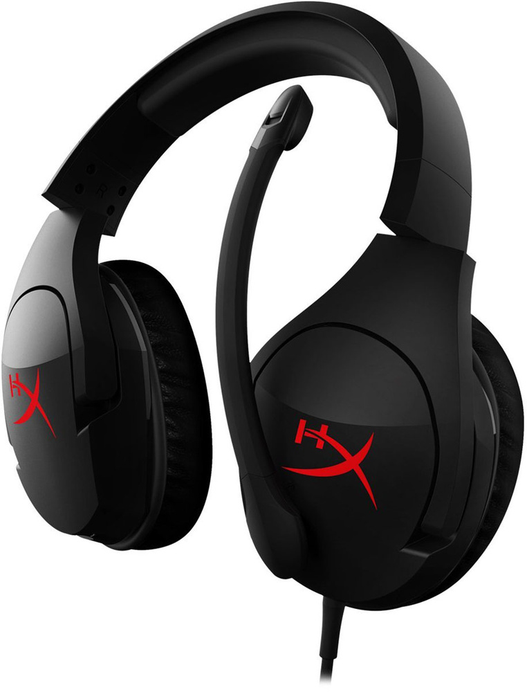 HyperX Наушники проводные с микрофоном, 3.5 мм, черный #1