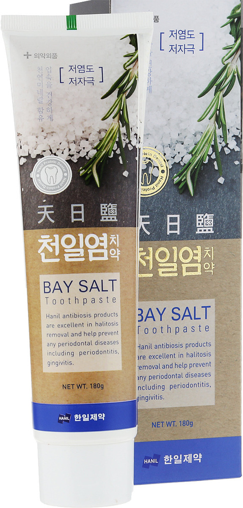Hanil Зубная паста c натуральной морской солью Bay salt, 180 мл #1