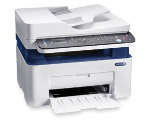 Xerox МФУ Лазерное 3025NI, белый #1