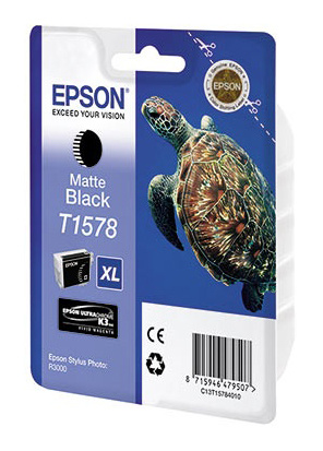 Картридж струйный Epson T1578 C13T15784010 черный матовый (25.9мл) для Epson St Ph R3000  #1