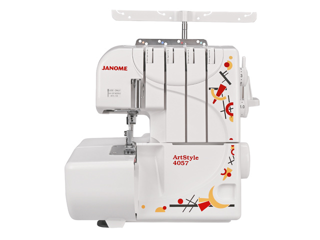 Janome Оверлок ArtStyle 4057 3-х, 4-х ниточный 3х ниточный, 4х ниточный, операций 8 видов швов  #1