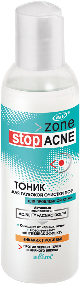 Тоник для глубокой очистки пор Белита Acne, 150 мл #1