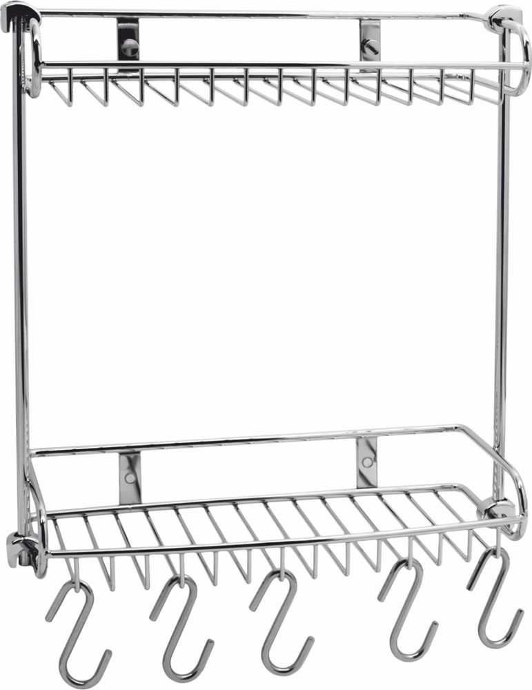 WasserKRAFT Полка для ванной комнаты Прямая 2 ярусная #1