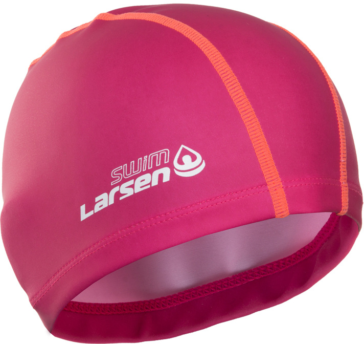 Шапочка для плавания Larsen Ultra, цвет: розовый #1