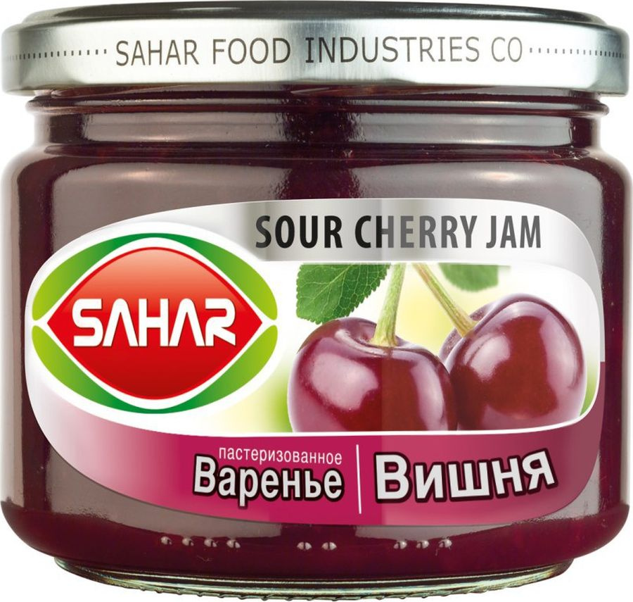 Варенье вишневое "SAHAR" 390 гр. #1