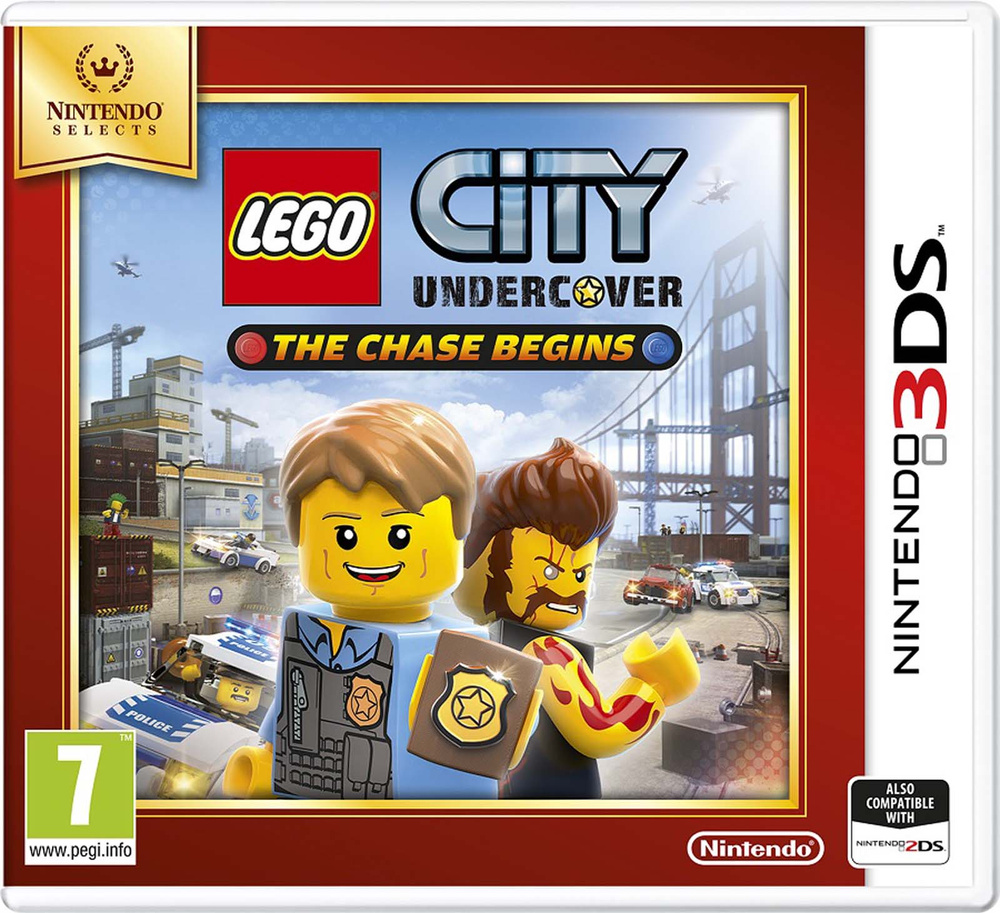 Игра LEGO City Undercover: The Chase Begins (Nintendo 3DS, Русская версия) #1