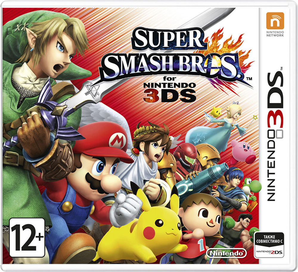 Игра Super Smash Bros (Nintendo 3DS, Русская версия) #1