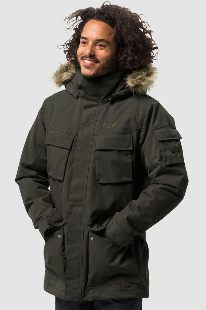 Парка Jack Wolfskin Glacier Canyon Parka #1