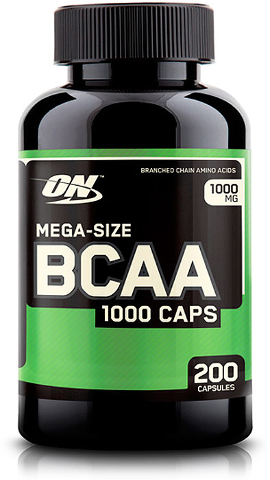 Аминокислоты Optimum Nutrition BCAA 1000, 200 капсул #1