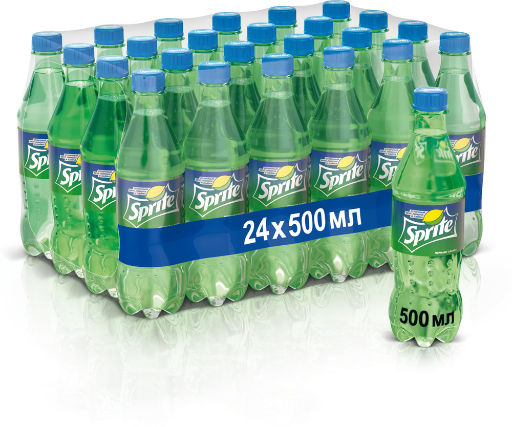 Sprite напиток сильногазированны, 24 штуки по 0.5 л #1