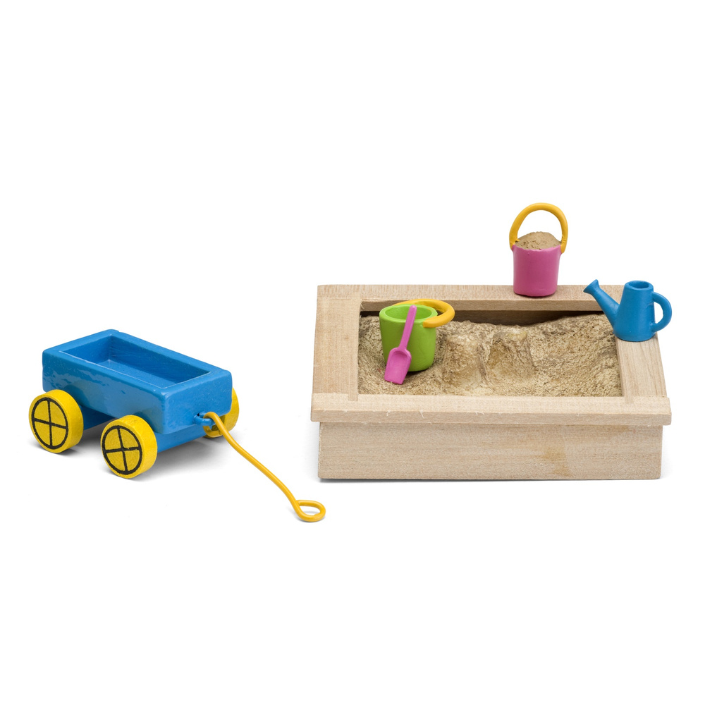 Игровой набор для домика Lundby "Смоланд. Песочница с игрушками", LB_60509600  #1
