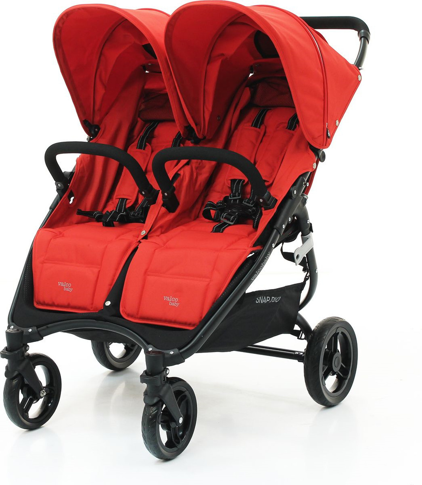 Коляска для двойни Valco Baby Snap Duo Fire red #1