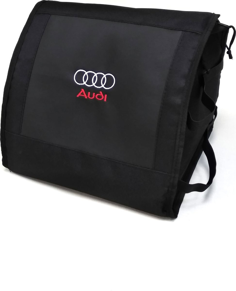 Органайзер в багажник Auto Premium Audi, 77320, черный, 30 х 25 х 25 см #1